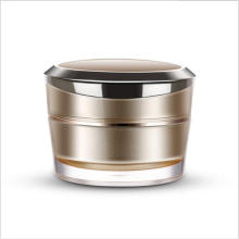 customized design cosmetic skincare face lotion container empty acrylic luxury cream jar